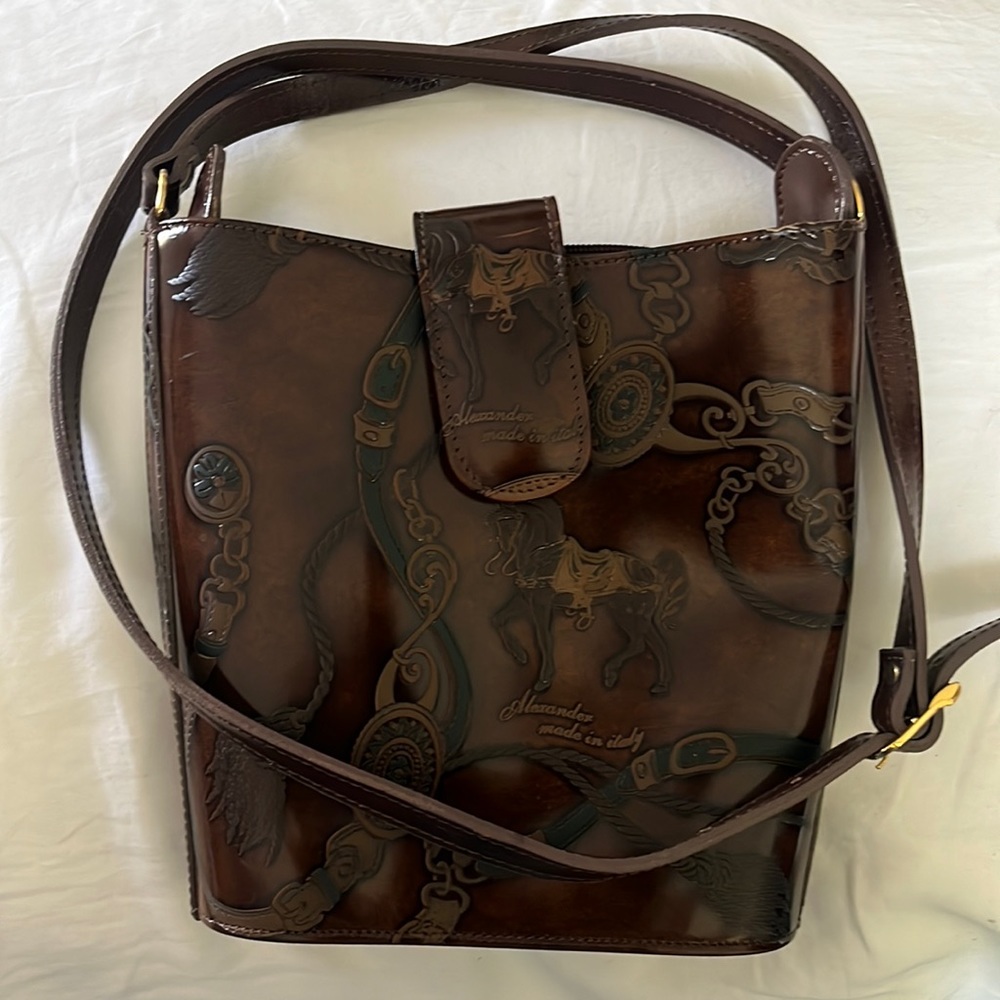 Alexander design handbag, made and purchased in Italy.